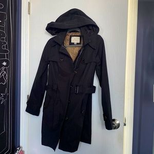 Hooded coat